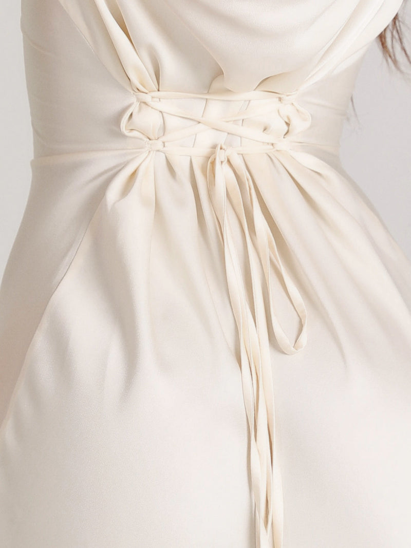 Dames Maxi Jurk met Lange Mouwen – Aansluitende Zeemeermin Silhouet Formele Jurk