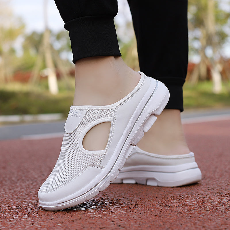 Dames Instap Mule Sneakers - Bovenwerk zonder Hiel