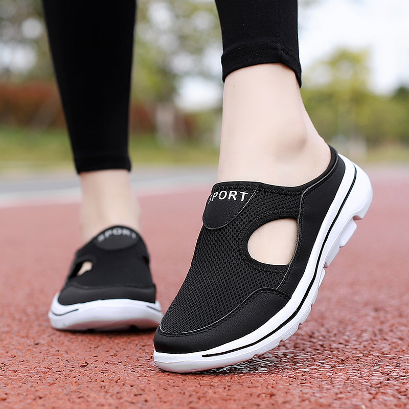 Dames Instap Mule Sneakers - Bovenwerk zonder Hiel