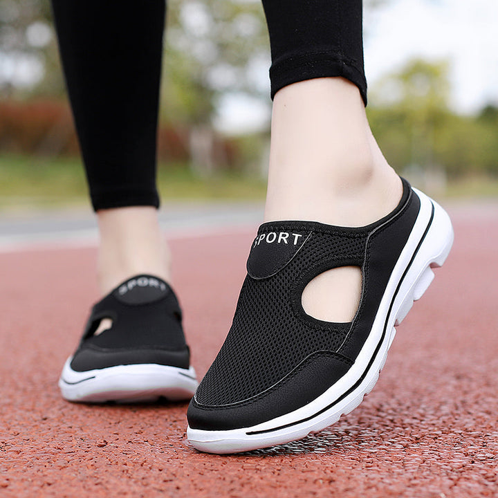 Dames Instap Mule Sneakers - Bovenwerk zonder Hiel