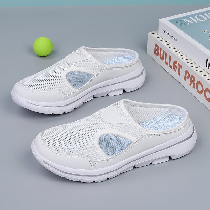 Dames Instap Mule Sneakers - Bovenwerk zonder Hiel
