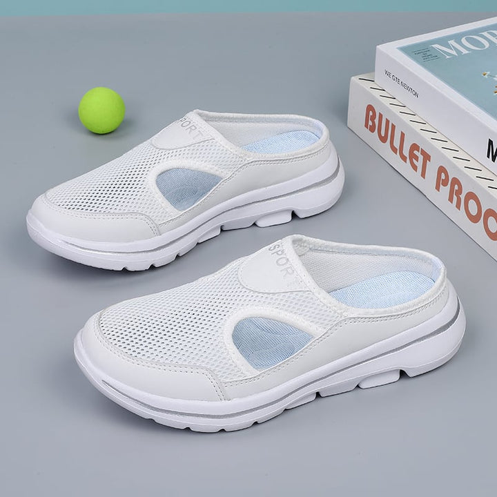 Dames Instap Mule Sneakers - Bovenwerk zonder Hiel