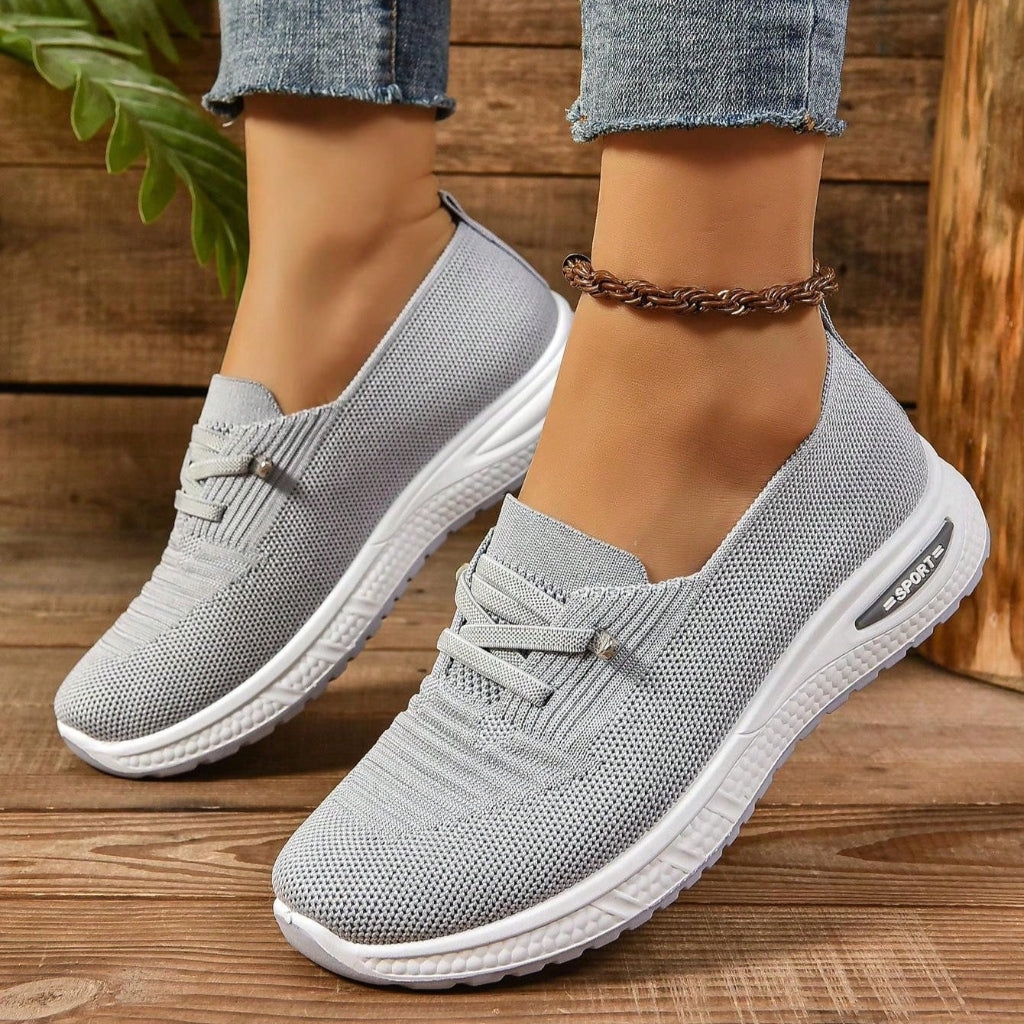 Dames Instapsneakers - Lage Sneakers met Platte Zool