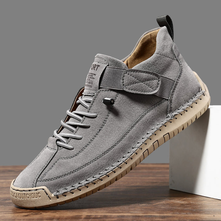 Dames Platte Sneakers met Veters - Elastische Veters en Zool