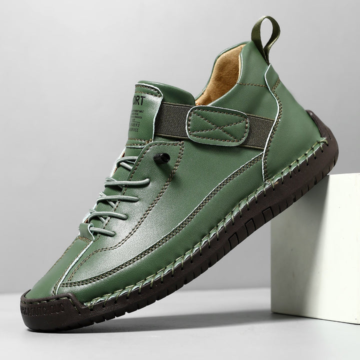 Dames Platte Sneakers met Veters - Elastische Veters en Zool