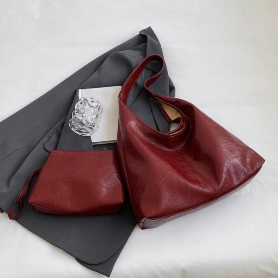 Elegante Leren Schoudertas - Stijlvolle tas