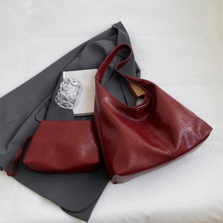 Elegante Leren Schoudertas - Stijlvolle tas