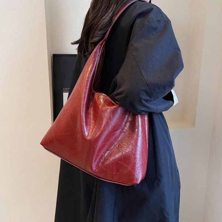 Elegante Leren Schoudertas - Stijlvolle tas