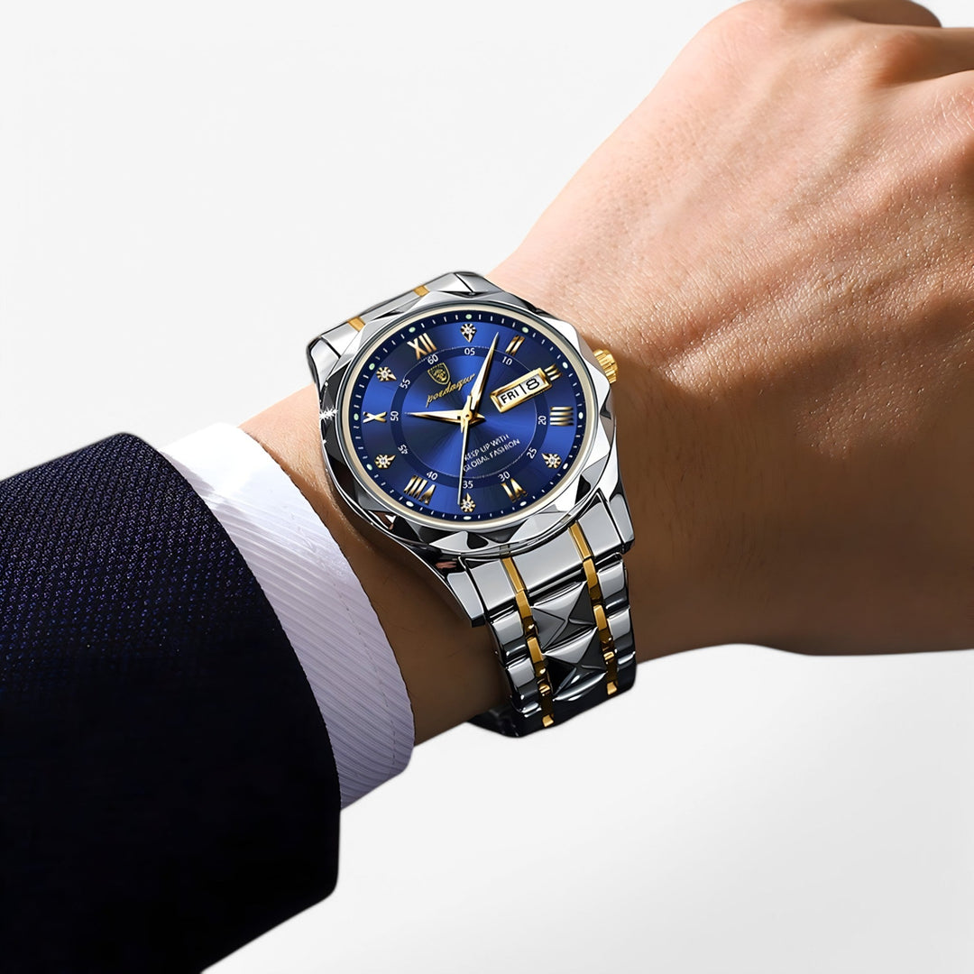 Heren Horloge Klassiek Design met Datumweergave