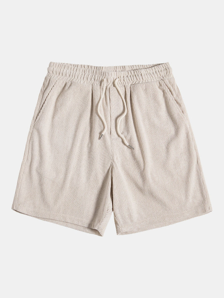 Heren Set Overhemd en Short - Casual Pasvorm