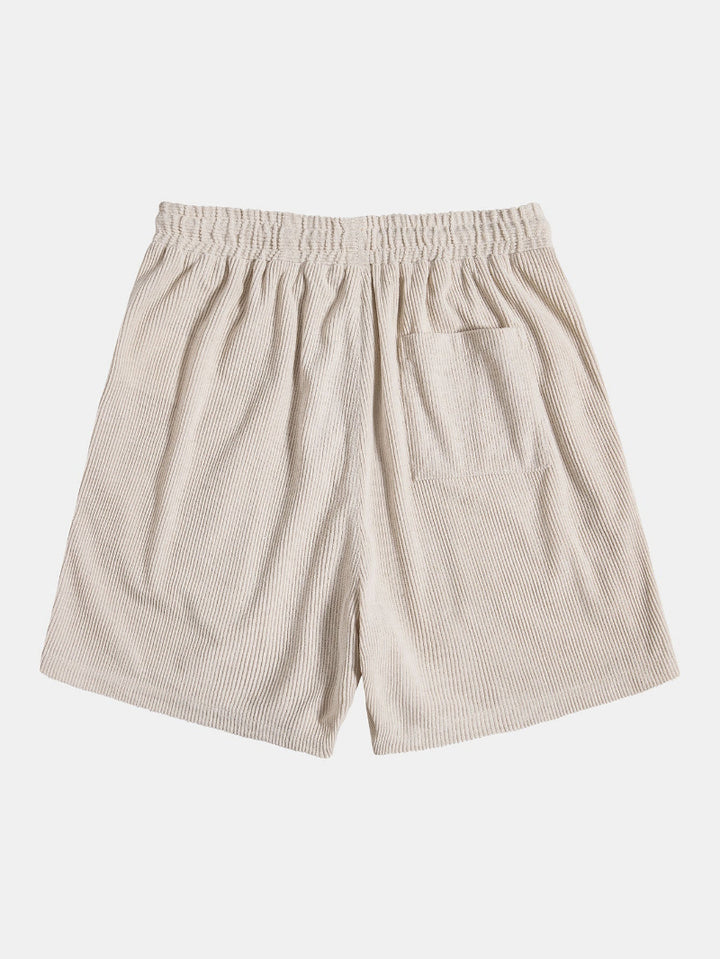 Heren Set Overhemd en Short - Casual Pasvorm