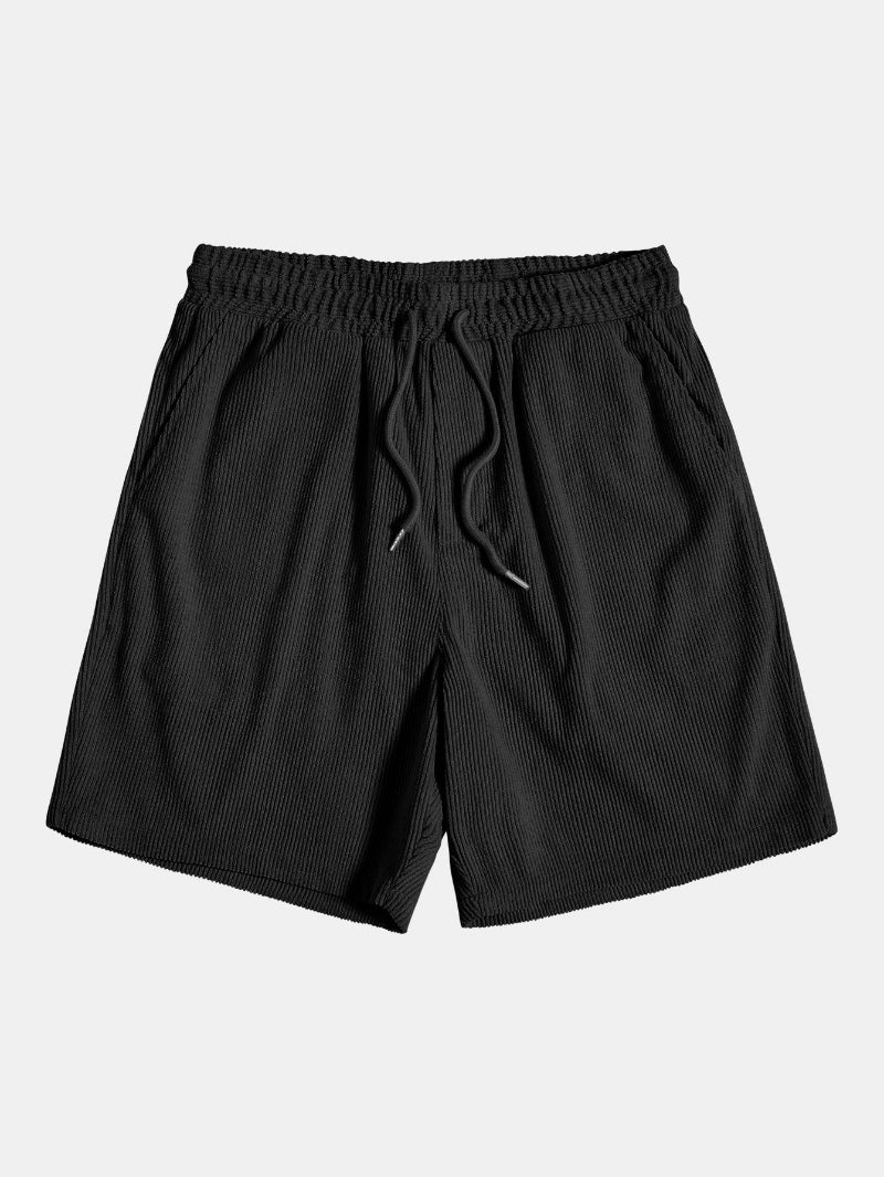 Heren Set Overhemd en Short - Casual Pasvorm
