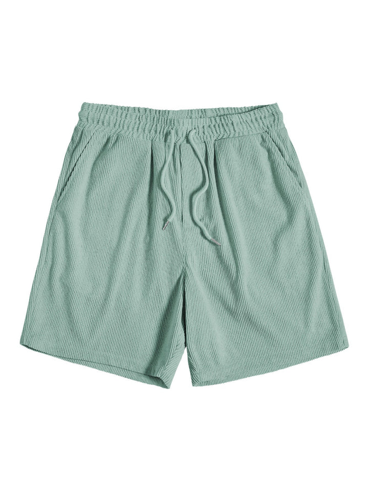 Heren Set Overhemd en Short - Casual Pasvorm