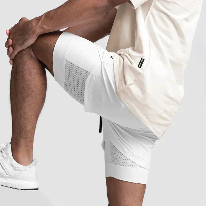 Heren Sportbroek met Elastische Tailleband en Trekkoord