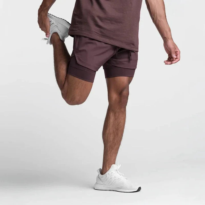Heren Sportbroek met Elastische Tailleband en Trekkoord