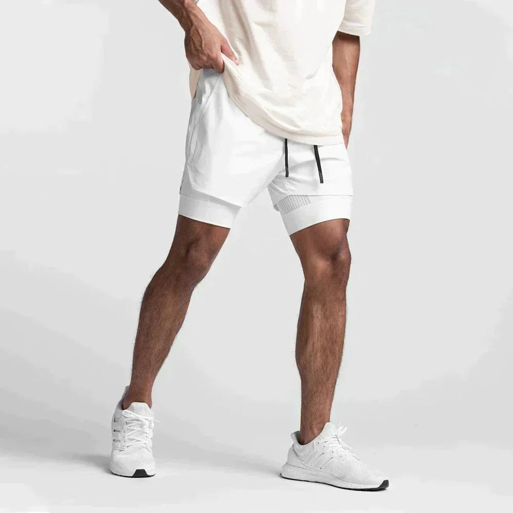 Heren Sportbroek met Elastische Tailleband en Trekkoord