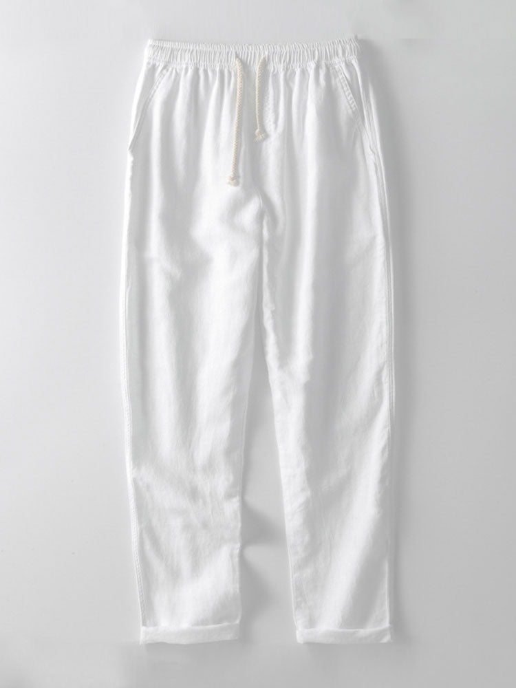 Heren Tweedelige Zomer Set - korte Mouwen Overhemd en Broek