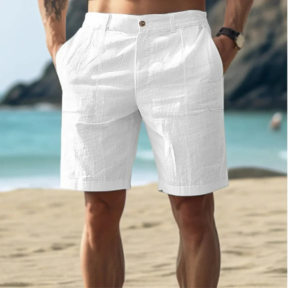 Heren Zomer Shorts met Rechte Lijn