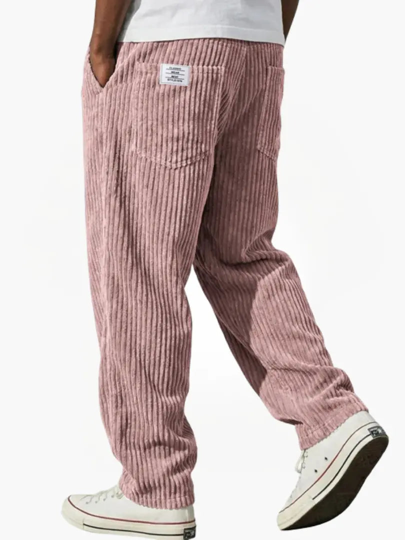 Heren Broek met Wijde Pijpen - Baggy Pasvorm Volledige Lengte
