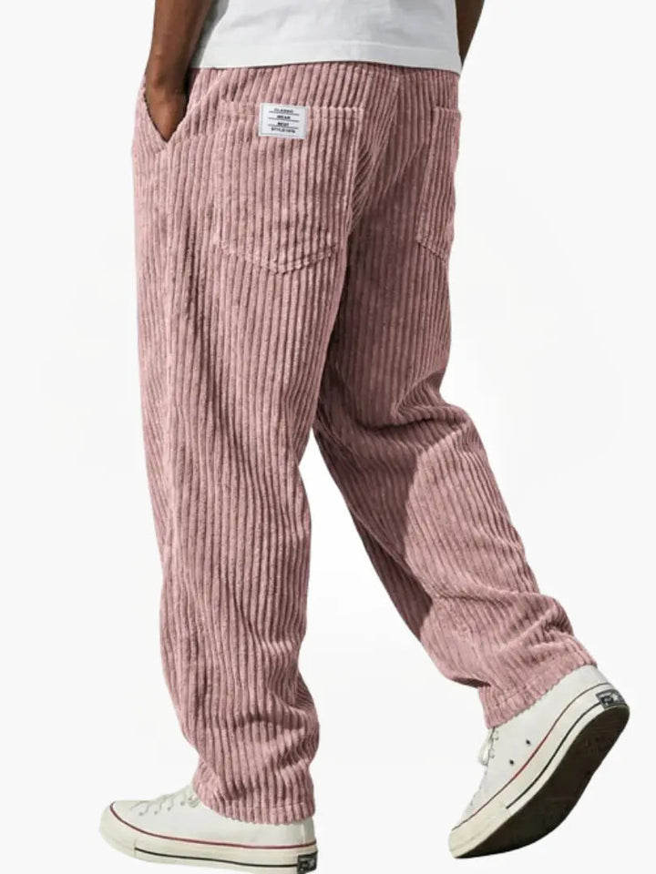 Heren Broek met Wijde Pijpen - Baggy Pasvorm Volledige Lengte