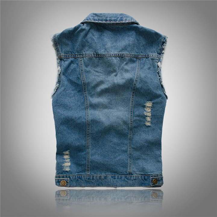 Heren Gilet - Mouwloos met Knoopsluiting aan de Voorkant