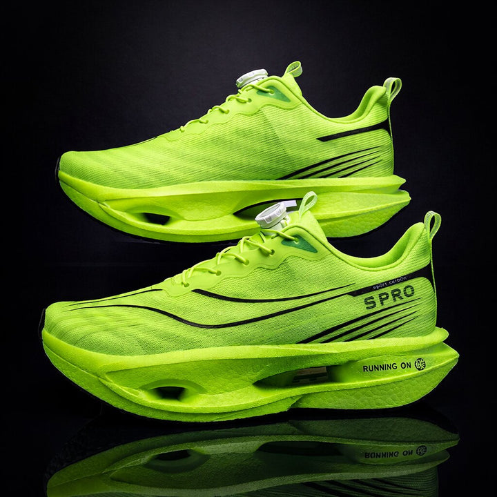 Heren Hardloopschoenen - Vetersluiting met Gedempte Zool
