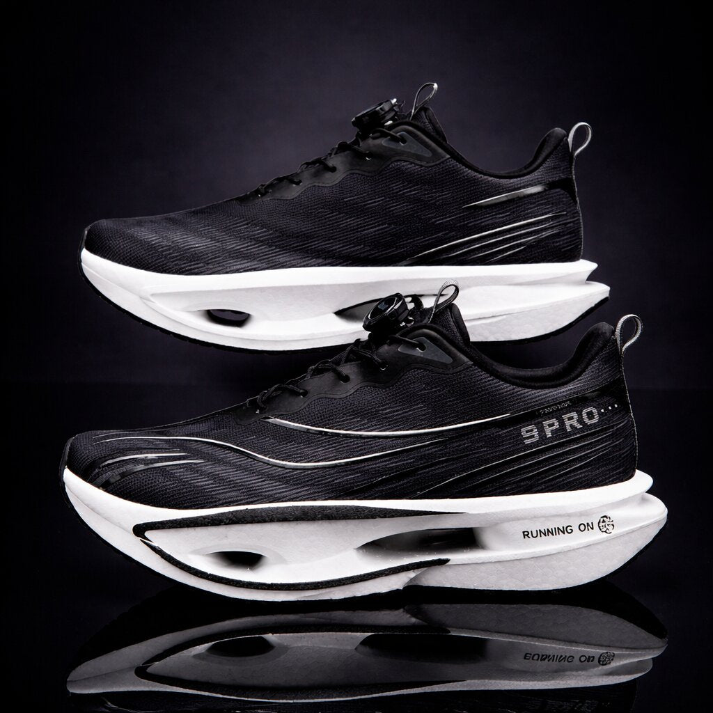 Heren Hardloopschoenen - Vetersluiting met Gedempte Zool