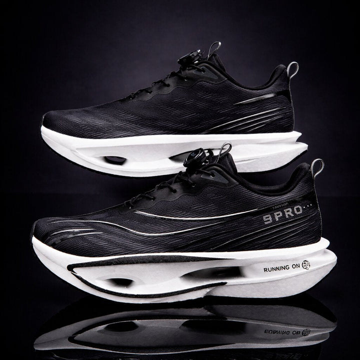Heren Hardloopschoenen - Vetersluiting met Gedempte Zool