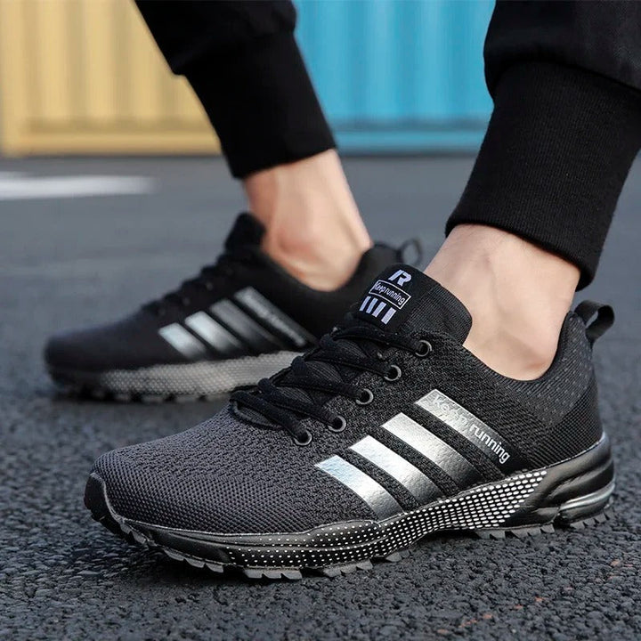 Heren Hardloopschoenen met Vetersluiting - Laag Model