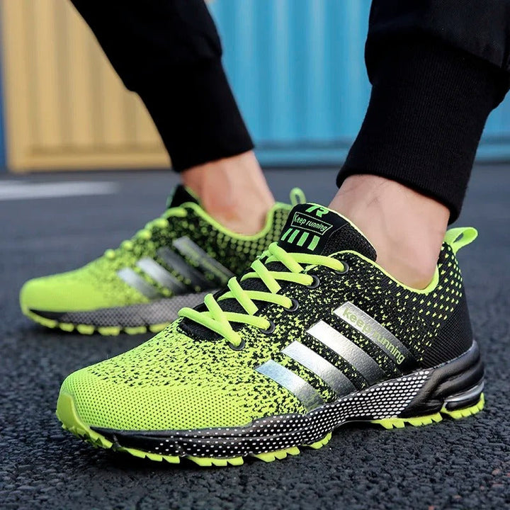 Heren Hardloopschoenen met Vetersluiting - Laag Model