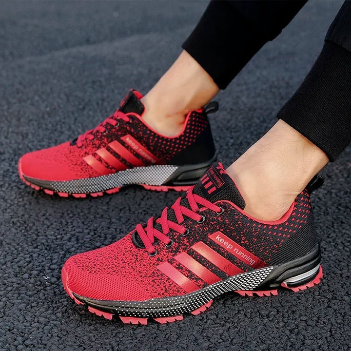 Heren Hardloopschoenen met Vetersluiting - Laag Model