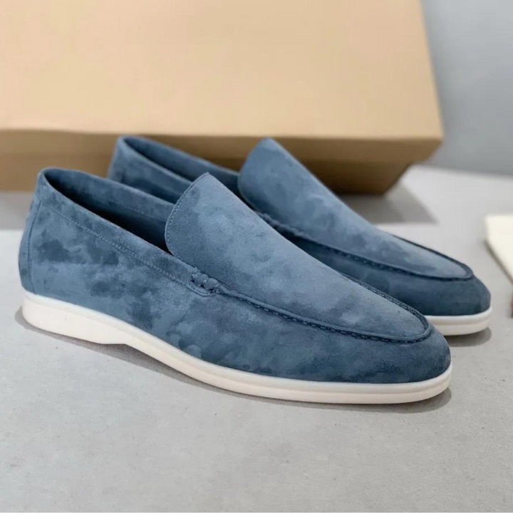Heren Instaploafers - Mocassinneus met Witte Zool