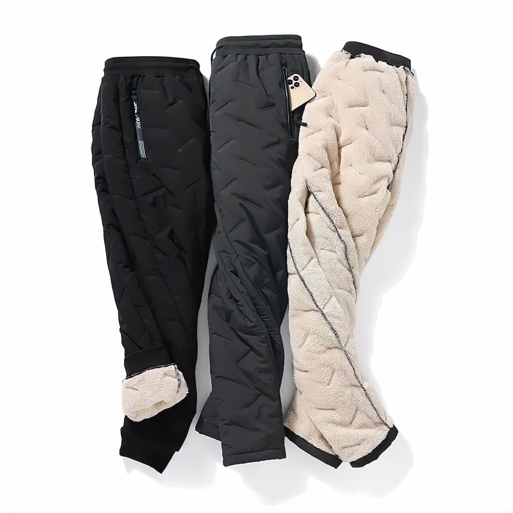 Heren Joggingbroek - Elastische Taille met Zakken met Ritssluiting
