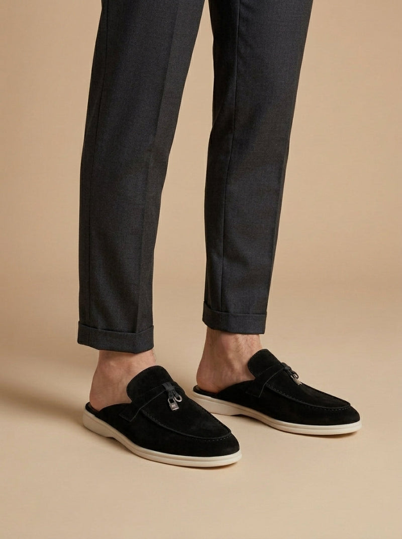 Heren Loafer Mules - Open Achterkant Instapmodel