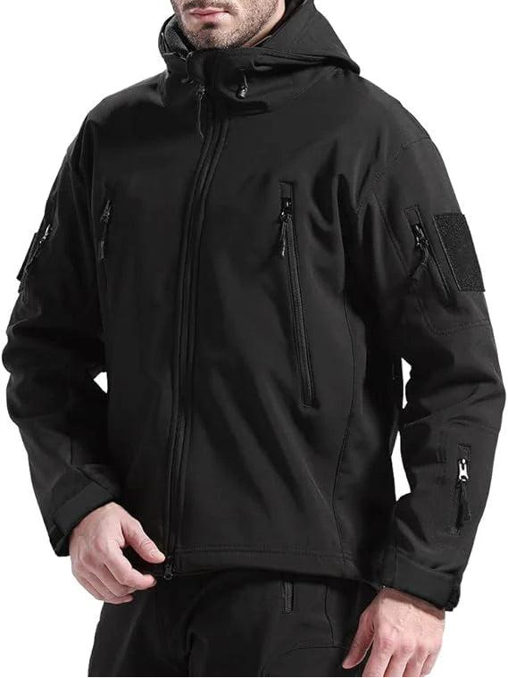 Heren Outdoor Jas- en Broekset - Capuchon met Ritssluiting aan de Voorkant