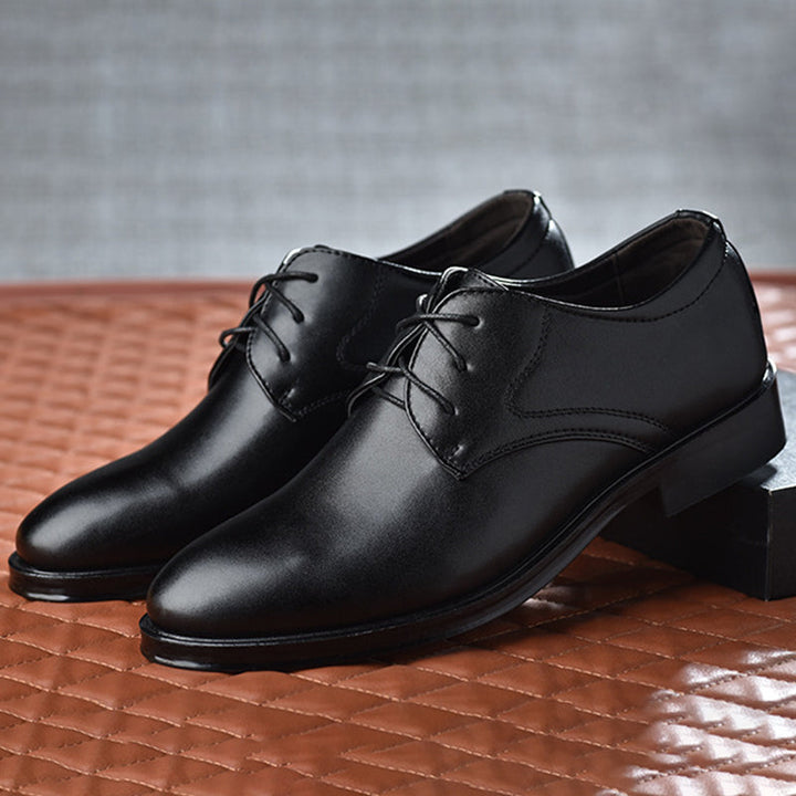 Heren Oxford Schoenen - Nette Veterschoenen met Spitse Neus