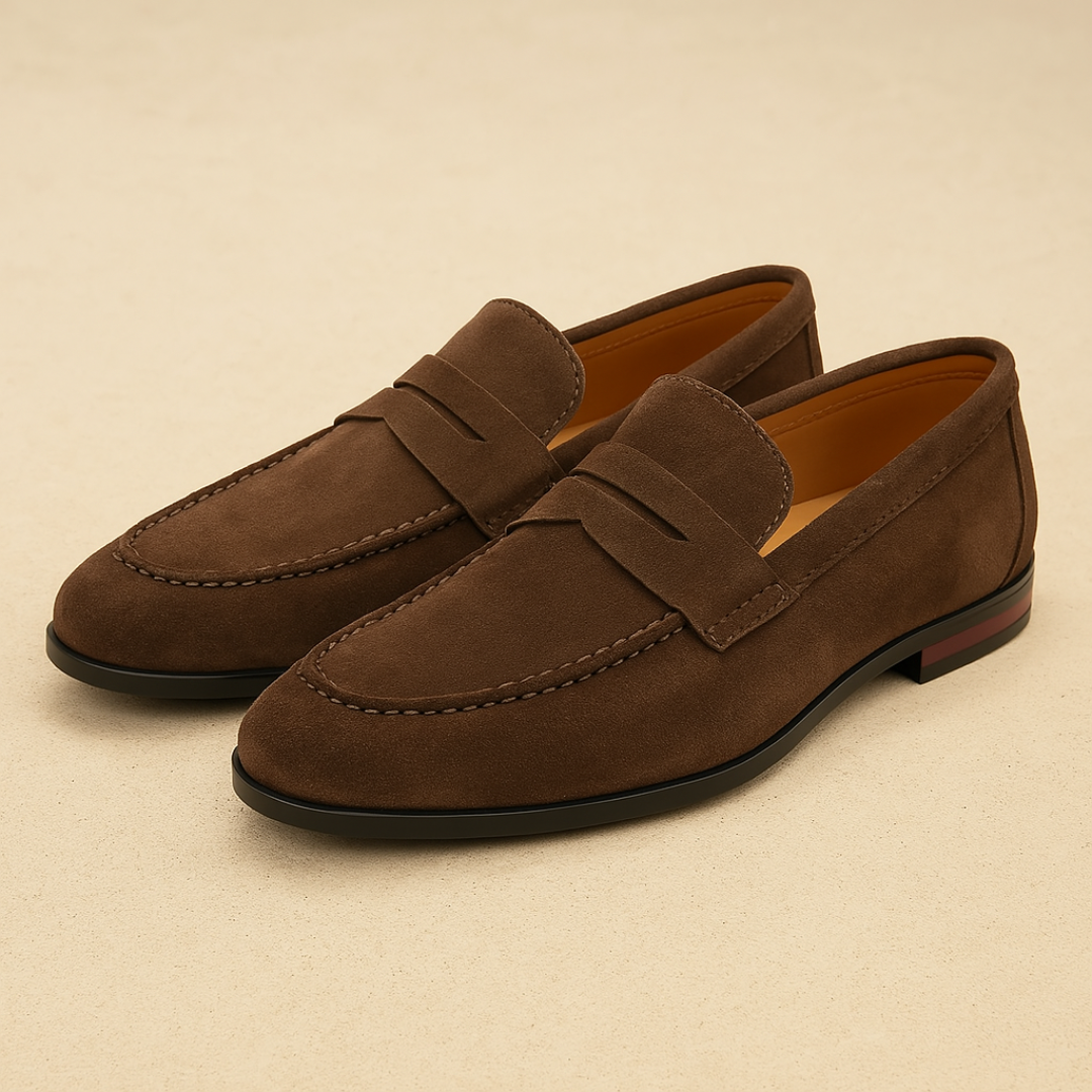Heren Penny Loafers - Instappers met Mocassinneus