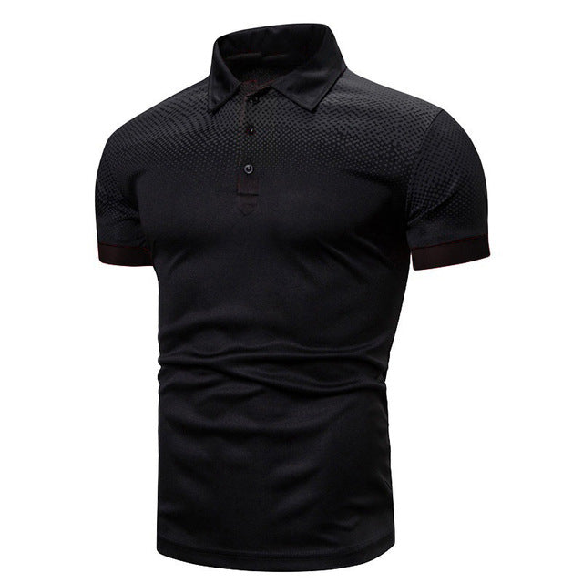 Heren Poloshirt - Jersey met Korte Mouwen