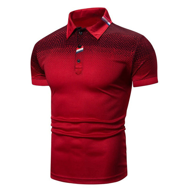 Heren Poloshirt - Jersey met Korte Mouwen