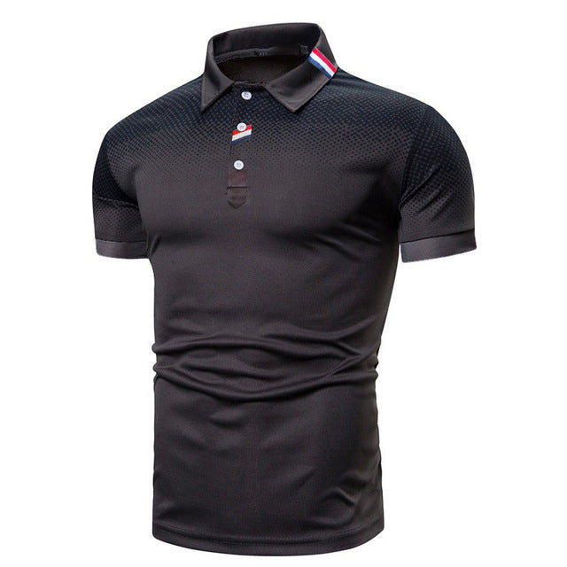 Heren Poloshirt - Jersey met Korte Mouwen