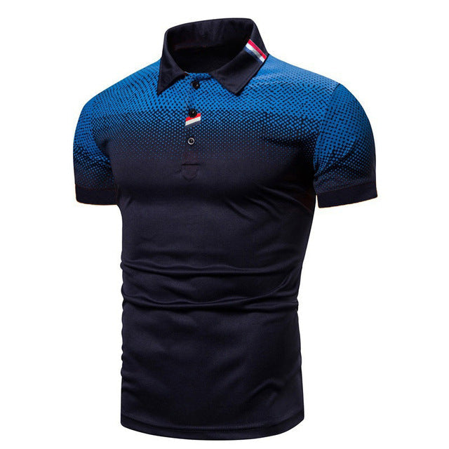 Heren Poloshirt - Jersey met Korte Mouwen