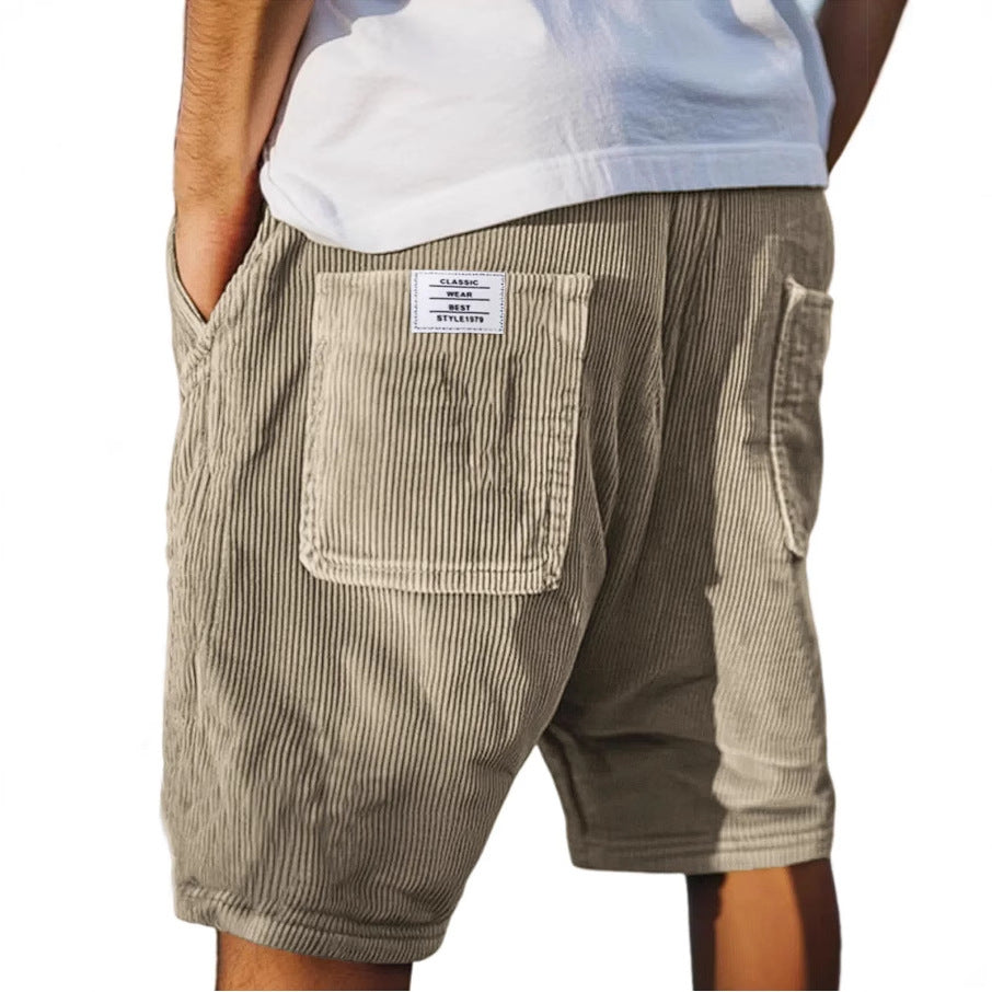 Heren Shorts - Elastische Taille met Cargozakken