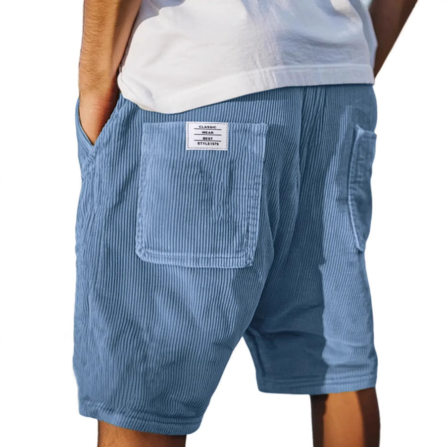 Heren Shorts - Elastische Taille met Cargozakken