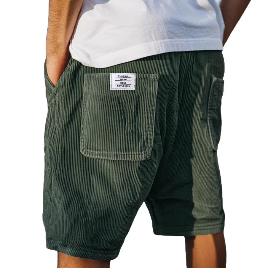 Heren Shorts - Elastische Taille met Cargozakken