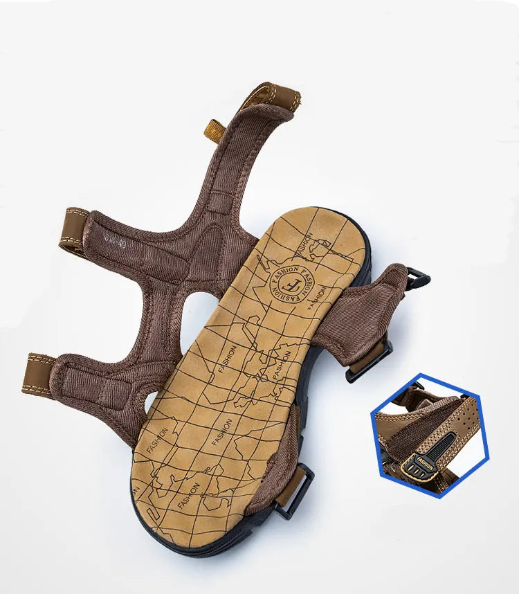 Heren Sportsandalen - Open Neus met Verstelbare Banden