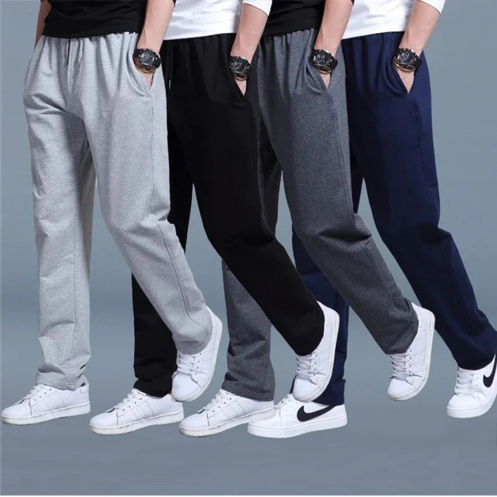 Heren Sweatpants - Rechte Pijpen met Trekkoord in de Taille
