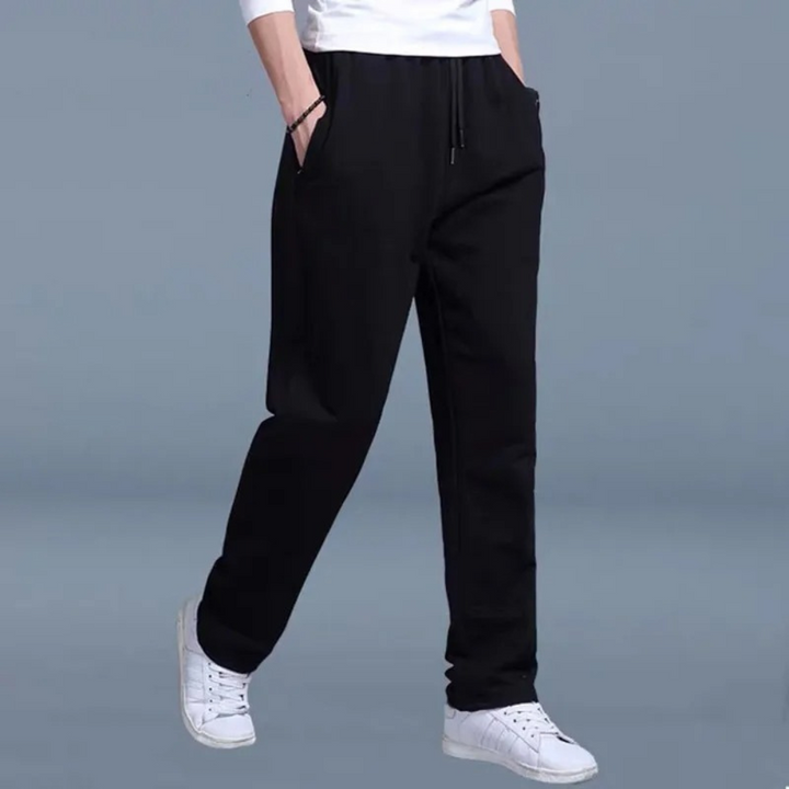 Heren Sweatpants - Rechte Pijpen met Trekkoord in de Taille