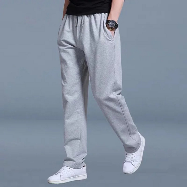 Heren Sweatpants - Rechte Pijpen met Trekkoord in de Taille