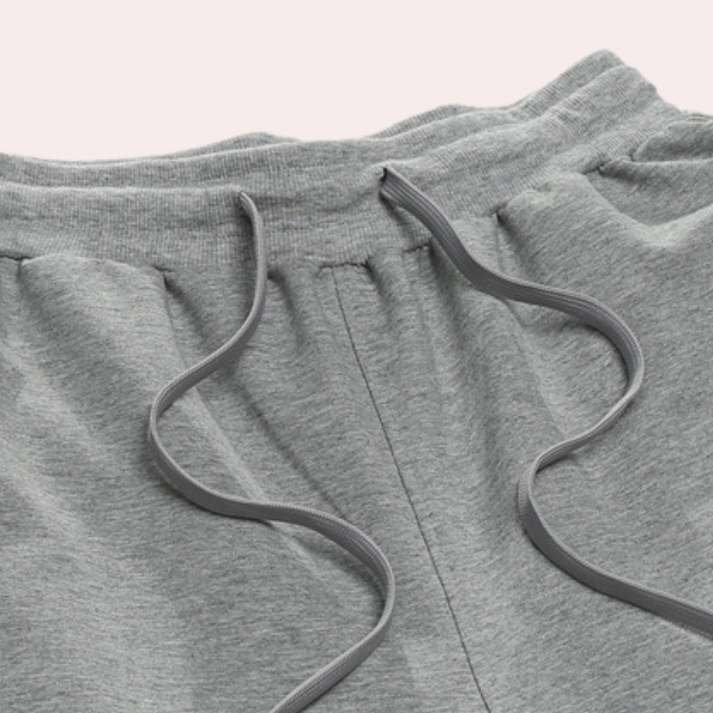 Heren Sweatpants - Rechte Pijpen met Trekkoord in de Taille