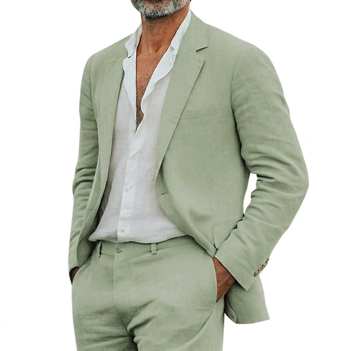 Heren Tweedelig Pak - Enkelrijige Blazer en Pantalon